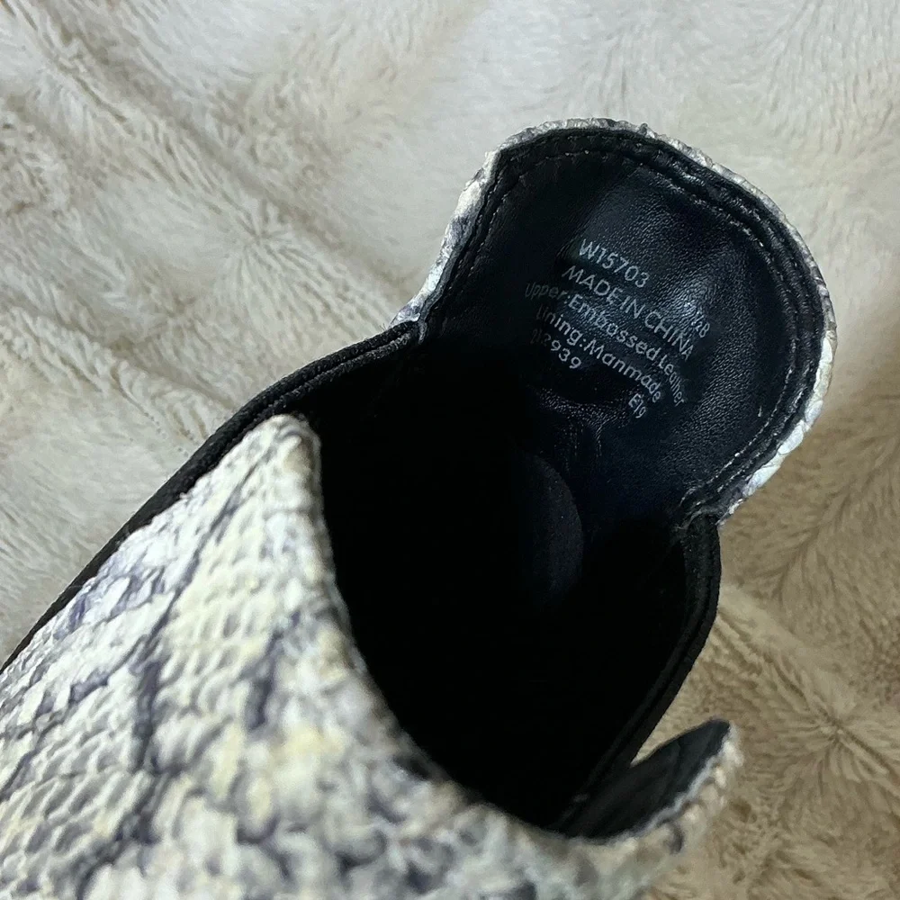 Cole Haan “Hara” Python Leather Bootie women’s size 9.5